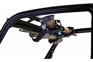 Seizmik OHGR UTV Over Head Gun Rack | Compatible with Polaris Full Size Pro-Fit Ranger UTV Models | Side by Side Gun Rack