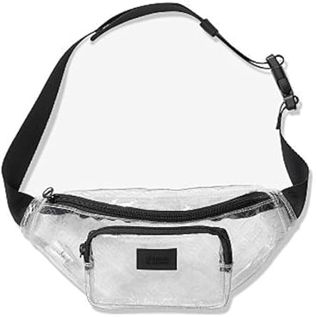 victoria's secret pink clear bag