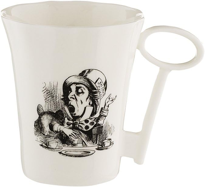 Whittard Alice in Wonderland Mad Hatter Mug with Key Handle Amazon.co