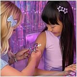 Cool MAKER Shimmer Me Body Art Roller with 3 Foils Gems 135 Designs view 10