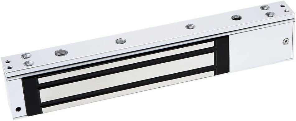 YANGHX 600lbs Electromagnetic Lock Holding Force for Access Control Single Door 12V (600), Silver - Image 4