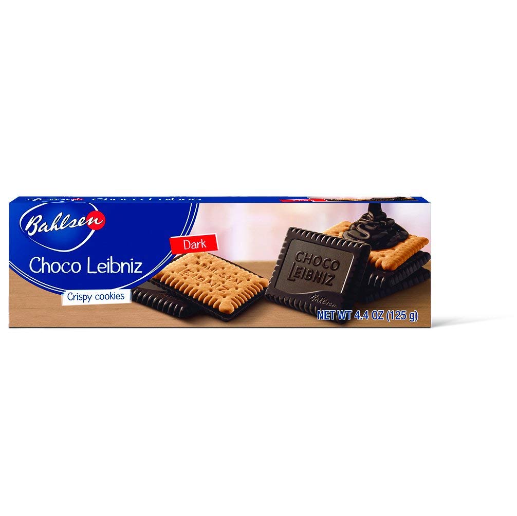 Bahlsen Leibniz Milk Chocolate Cookies, 4.4Ounce Boxes