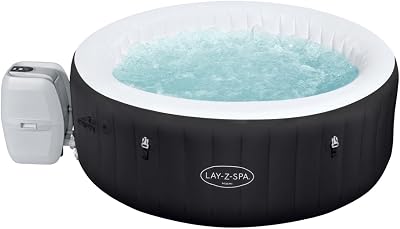 Lay-Z-Spa Miami Hot Tub 120 AirJet Massage 2-4 Person Inflatable Spa