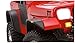 Bushwacker 10924-07 Flat Fender Flares 4pc. Set for 1987-1995 Jeep Wrangler YJ (Excludes Renegade)