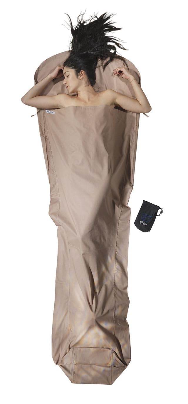 Cocoon MummyLiner Organic Cotton, brown