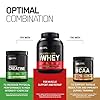 Optimum Nutrition Gold Standard Whey Muscle Building and Recovery Protein Powder With Naturally Occurring Glutamine and…