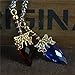 New Dota 2 Aghanim's Scepter Blue Red Zinc Alloy Necklace Pendant
