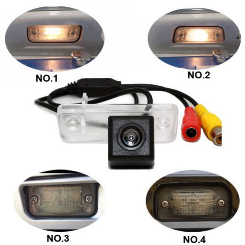 Dynavsal Waterproof Backup Camera Color Car Rear View Camera 170 Degree Viewing Angle License Plate with Night Vision for C E CLS klasse class W203 W211 W219 W209 300