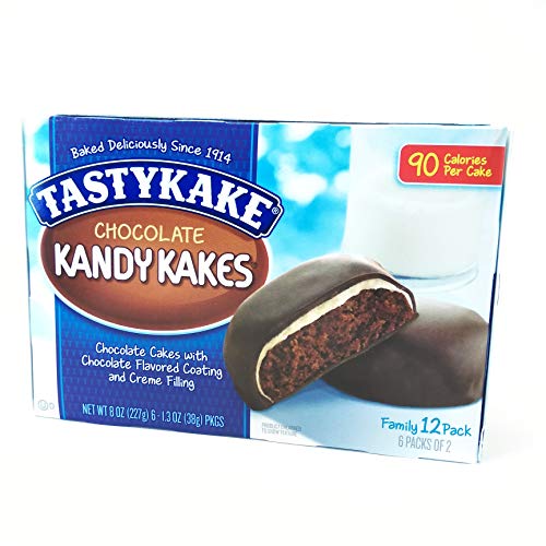 Tastykake Chocolate Lovers Variety Pack | 4 Boxes Snack Cakes | Chocolate Cupcakes, Creme Filled Cupkakes, Buttercreme Iced Cake, Chocolate Kandy Kakes