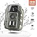 Gosira Trail Camera Motion Activated No Flash Night Vision 940nm Updated IR LED 12MP Hunting 0.5s Trigger Game Cam Wide Senor Indoor Outdoor Nature Garden Home Security
