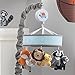Lambs & Ivy Two of A Kind Animals Musical Mobile, Blue/Gray
