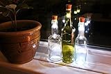EasGear® 3 Pack Cork Shaped Rechargeable USB LED Bottle Light for Party