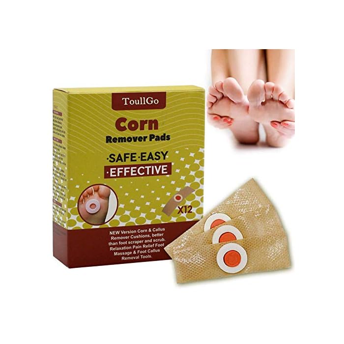 Corn Remover, Foot Corn Remover Pads, Corn & Callus Remover Cushions, Corn Plaster with Hole, It is a Better Solution…