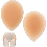 Xorim Hip Dip Pads, Silicone Butt Pads for Women, Reusable Hip Enhancer Shapewear, Self-Adhesive Butt Pad for an Instant Hourglass Figure(Skin Color)