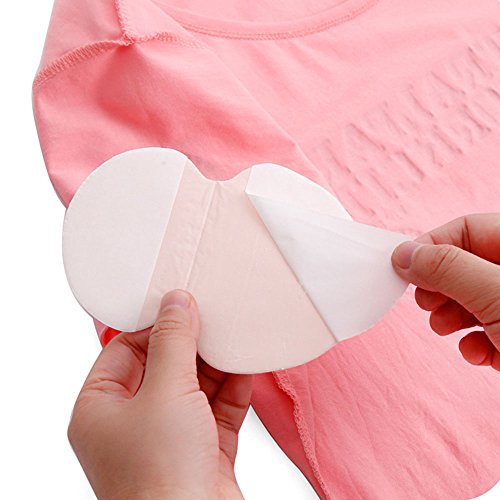 Mmrm 50Pcs Disposable Underarm Sweat Guard Pad Armpit Sheet Liner Clothing Shield,Sweat Absorbing Pads
