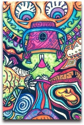Psychedelic Trippy 20x30 inch Cool Funny Dorm Room Wall Paper Decor Poster