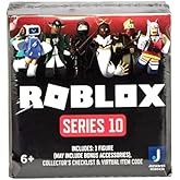 Roblox Action Collection - Series 10 Mystery (Military Green Assortment) (Includes Exclusive Virtual Item) (1 Mystery Figure)