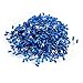 Uxcell a12082000ux0681 SV2-4M AWG 16-14 Pre Insulated Fork Terminals Connector, 1000 Piece, Blue