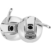 2PCS Sewing Machine Bobbin Case for Front Loading 15 Class Machines.