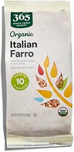 365 by Whole Foods Market, Organic Italian Farro, 8.8 Ounce