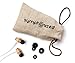 Symphonized XTC Premium Genuine Wood in-Ear Noise-isolating Headphones with Microphone (White)