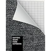 Knitter's Graph Paper Notebook: Knitting Graph Paper Journal | 4:5 Ratio | 100 pages | Letter Format 8.5"x11"