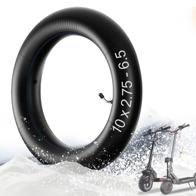 Photo 1 of GYL 10x2.75-6.5 Off-road Tire Rubber 10 Inch Inner Tube for Speedway 5 Dualtron 3 Hover-1 Alpha JOYOR S Hiboy Titan PRO Electric Scooter Explosion-Proof Shockproof Super-Grip