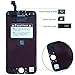 HTECHY LCD Display Digitizer Touch Screen Replacement Parts Kit and Repair Tools for iPhone 6 4.7-Inch (Black)