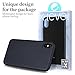 iPhone X case, X-Level Mobile Cell Phone Case [Guardian Series] Soft TPU Matte Surface Slim Fit Ultra Thin light Full Protective Back Cover for Apple iPhone X - Black