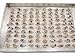 AIHIQI Fashion Wholesale Lots 100pcs Colorful Rhinestone Ring for Women Girl Gift