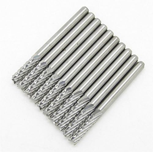 3.175MM Carbide End Milling Cutter, Engraving Edge Cutter, CNC Router End Mill for PCB Machine by CNC Tool