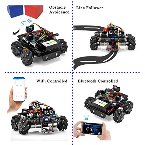 4 OSOYOO+Omni+directinal+Controlled+Educational+Mechanical