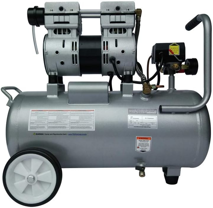 California Air Tools 8010A Ultra Quiet & Oil-Free Lightweight Air Compressor: Home Improvement