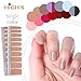 HIGH'S Single Color Series Classic Collection Manicure Nail Polish Strips Nail Wraps, Sienna