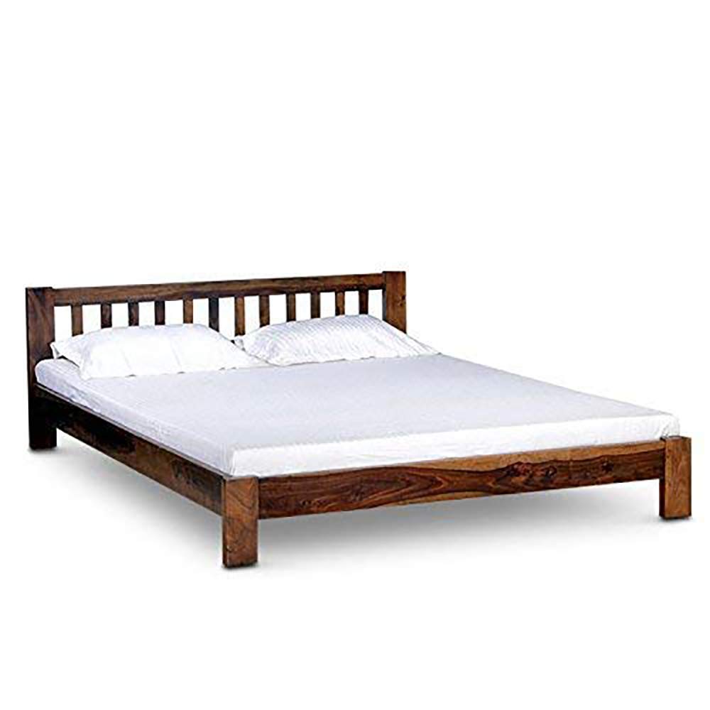Wood Cherish Low Bed Cot King Size Collection Matured Wood Best Price
