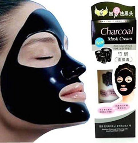 Elecsera Charcoal Mask Peel Off Oil Control Face Masks For Women/Girls - 130 Gm