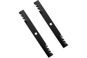 BCQNXX 532405380 Mulching Blades for AYP Ariens Craftsman Husqvarna 46 Inch Deck - Heavy Duty Blade Replaces 405380 403107 53