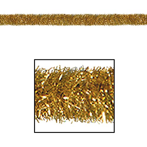 Gold 100' Tinsel Garland