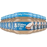 Gerber 2nd Foods Baby Food Jars - Chicken & Gravy, Non-GMO, 2.5oz Glass Jars (Pack Of 20)