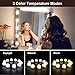 Nicewell Vanity Mirror Lights Adjustable Dimmable 3 Colors 10 LED Hollywood Style Makeup Kit USB Power Supply Plug DIY for Dressing Table Bathroom Wall Mirror Lighting (Mirror not Included)