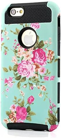 iPhone 6 Plus case,Coolpin (TM) iPhone 6 Plus Case Peony Pattern Design Fashion and Cool Cheap Case Cover For iPhone 6 Plus (5.5 inch). (black)