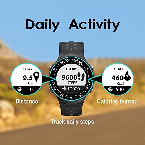 CANMORE TW410G GPS Golf Watch with Step Tracking 38,000+ Free