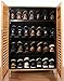 Shoe Slots Organizer, BASHUO Home Double Layer Shoe Slots Organizer-Space Saver Rack Holder for Shoes Adjustable Space Saver Storage Rack Holder(12-Pack Black)