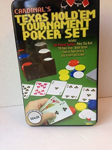 Texas Hold 'Em Set in Tin