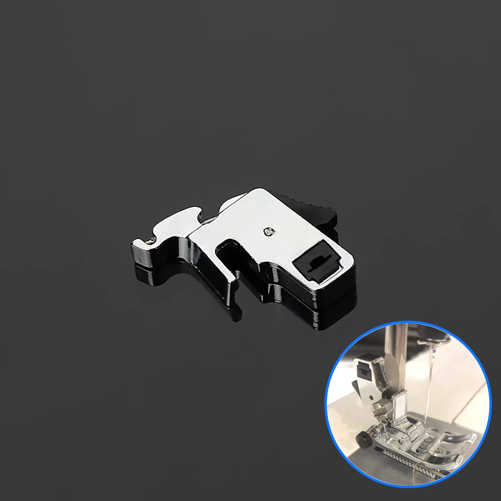 Snap On Low Shank Adapter Presser Foot Holder for Brother, Singer, Janome, Babylock, Toyota, Kenmore, New Home, Simplicity Low Shank Sewing Machine