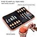 7Felicity Professional Halloween Pumpkin Carving Kit, Anti-Slip Rubber Handle, 9 Piece Stainless Steel Pumpkin Carving Tools Knife Set for Halloween DIY Decoration, with Storage Bag