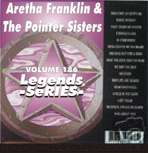 Aretha Franklin & The Pointer Sisters 16 Song Karaoke CDG Legends #186 Aretha Franklin & The Pointer Sisters 16 Song Karaoke CDG Legends #186