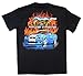 Joe Blow T's Men's Late Model Ford Mustang - Tribal Running Pony -Flamed T-Shirt