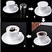 yueton Pack of 16 Cappuccino Coffee Barista Stencils Template Strew Pad Duster Spray