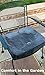 ComfiU Extra Large Very Firm Seat Cushion for Comfort, Support in Wheelchair, Office Chair, Car & Truck for 200lbs+ Users; Cool Hi-Density Memory Foam Ideal for Overweight & Orthopedic Pain Relief